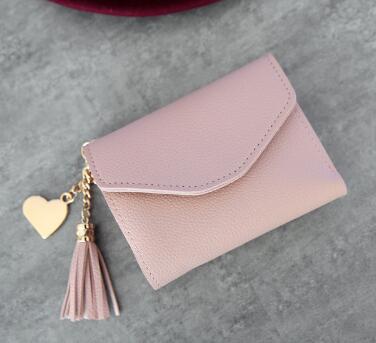 Brand Designer Coin Purses Leather Wallets Women Long Tassel Luxury Clutch Phone Wallets Female Credit Card Holder Money Bags