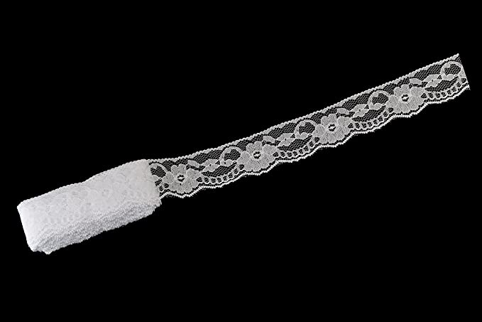 Designer Decorating Embroidered Lace and Trims for Sewing and DIY Craft Projects (10 Yard, Wedding White (1.3" Width)) - eZthings USA WE SORT ALL THE CRAZIEST GADGETS, GIZMOS, TOYS & TECHNOLOGY, SO YOU DON'T HAVE TO.