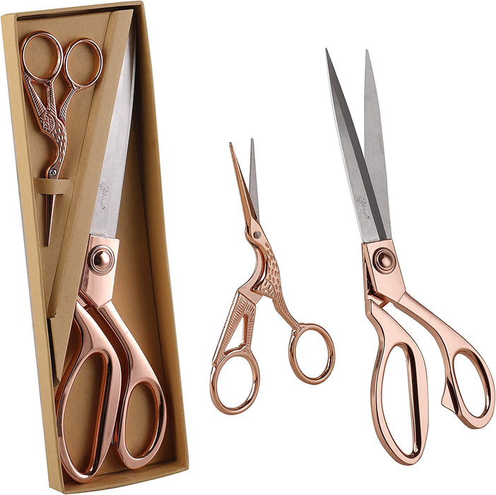 10.5" Scissors For Cutting Fabric, Thin Leather, and Raw Materials (10.5 Inch Silver) Dressmaking Upholstery Scissors for Cutting Fabric, Leather, and Raw Materials. - eZthings USA WE SORT ALL THE CRAZIEST GADGETS, GIZMOS, TOYS & TECHNOLOGY, SO YOU DON'T HAVE TO.