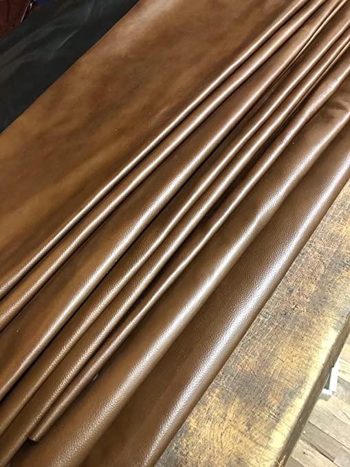 REED Leather HIDES - Cow Skins (100 Square Foot, Whiskey)