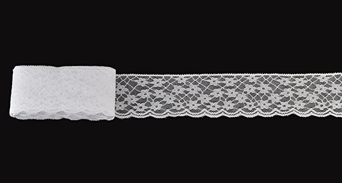 Designer Decorating Embroidered Lace and Trims for Sewing and DIY Craft Projects (10 Yard, Wedding White (2" Width))     eZthings® Designer Decorating Embroidered Lace and Trims for Sewing and DIY Craft Projects (10 Yard, Wedding White (2&#34; Width)) - eZthings USA WE SORT ALL THE CRAZIEST GADGETS, GIZMOS, TOYS & TECHNOLOGY, SO YOU DON'T HAVE TO.