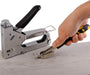 eZthings® Staple Gun Professional Stapler Tool Set - 3 in 1 Heavy Duty kit with 2400 Staples, Nail Steel for Wood Work, Upholstery, Decoration, Carpentry, Furniture, Walls, Roofing (Stapler Gun Kit) - eZthings USA WE SORT ALL THE CRAZIEST GADGETS, GIZMOS, TOYS & TECHNOLOGY, SO YOU DON'T HAVE TO.