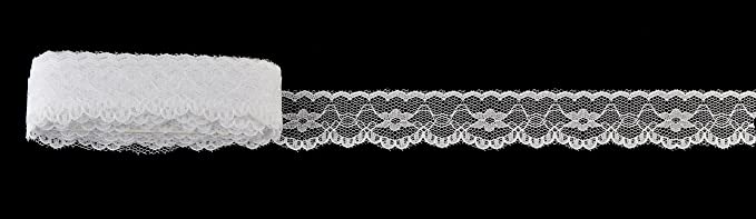 Designer Decorating Embroidered Lace and Trims for Sewing and DIY Craft Projects (10 Yard, Wedding White (0.9" Width)) - eZthings USA WE SORT ALL THE CRAZIEST GADGETS, GIZMOS, TOYS & TECHNOLOGY, SO YOU DON'T HAVE TO.