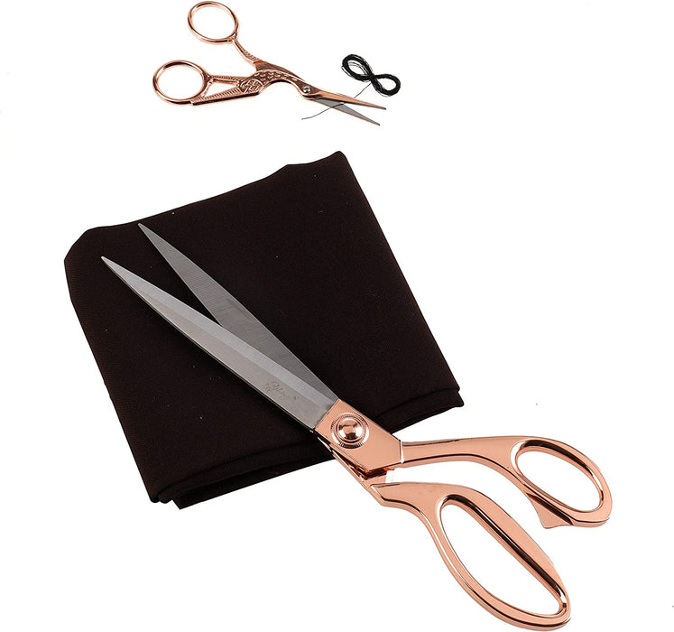 10.5" Scissors For Cutting Fabric, Thin Leather, and Raw Materials (10.5 Inch Silver) Dressmaking Upholstery Scissors for Cutting Fabric, Leather, and Raw Materials. - eZthings USA WE SORT ALL THE CRAZIEST GADGETS, GIZMOS, TOYS & TECHNOLOGY, SO YOU DON'T HAVE TO.