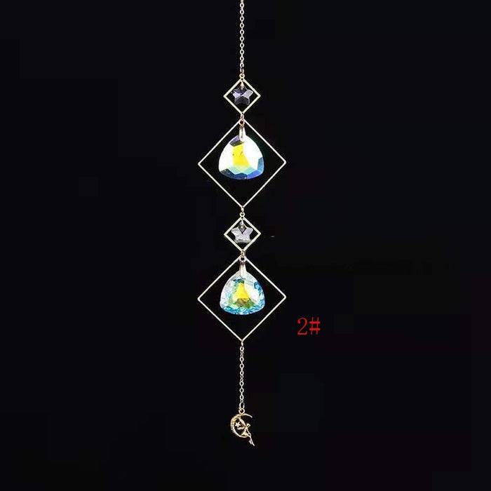 1PCS Crystal Suncatcher Ball Prisms Handmade Rainbow Maker Hanging Drop Pendants Wedding Home Garden Decor