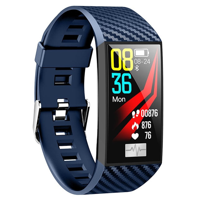 eZthings  DT58 Smart Bracelet With Heart rate Monitor ECG Blood Pressure IP68 Fitness Tracker Wrisatband Smart Watch