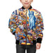 Freedom NYC Liberty Dream USA Kids' Bomber Jacket with Pockets (H40)