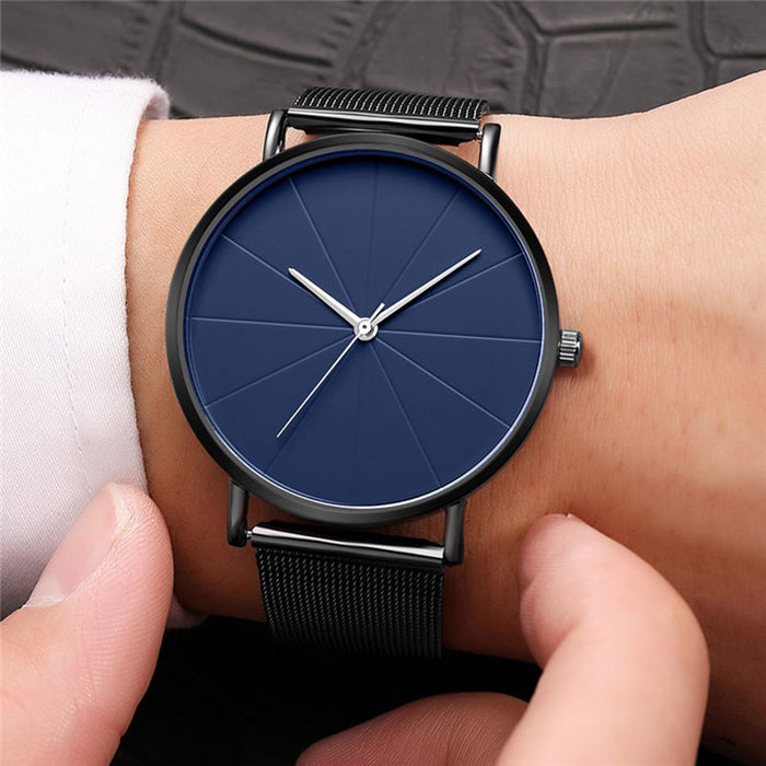 New Brand Design Line Luxury Women Watch Business High Quality Stainless Steel Crystal Quartz Wristwatch