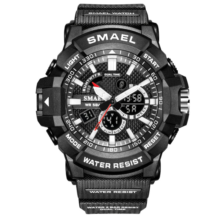 SKMEL 1809 Relojes para hombre Militar 50 m Reloj deportivo resistente al agua Camuflaje Stopwacth Reloj despertador LED para hombre 1809B relogio masculino Reloj para hombre