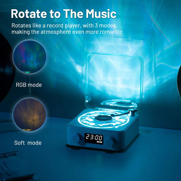 eThings  Mini Retro White Noise Bluetooth Speaker Portable Vintage Sleep Aid Bluetooth Speaker Subwoofer with RGB Light Support TF Card - eZthings USA WE SORT ALL THE CRAZIEST GADGETS, GIZMOS, TOYS & TECHNOLOGY, SO YOU DON'T HAVE TO.