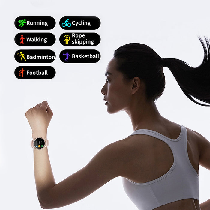 Reloj inteligente eThings COLMI V23 para mujer, rastreador de Fitness completamente táctil IP67, reloj inteligente resistente al agua con presión arterial, reloj inteligente para hombres 