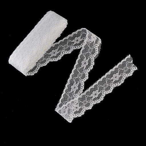 Designer Decorating Embroidered Lace and Trims for Sewing and DIY Craft Projects (10 Yard, Wedding White (0.9" Width)) - eZthings USA WE SORT ALL THE CRAZIEST GADGETS, GIZMOS, TOYS & TECHNOLOGY, SO YOU DON'T HAVE TO.