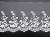 Cotton Lace Embroidery Wedding Fabric Trim for DIY Decorating, Floral Designing and Crafts (3 Yard, White (Width:6.3")) - eZthings USA WE SORT ALL THE CRAZIEST GADGETS, GIZMOS, TOYS & TECHNOLOGY, SO YOU DON'T HAVE TO.