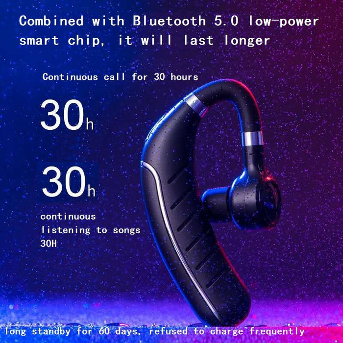 eThings 260 mAh batería de larga espera inalámbrico Bluetooth auriculares auriculares con micrófono HD música auriculares para iPhone Xiaomi