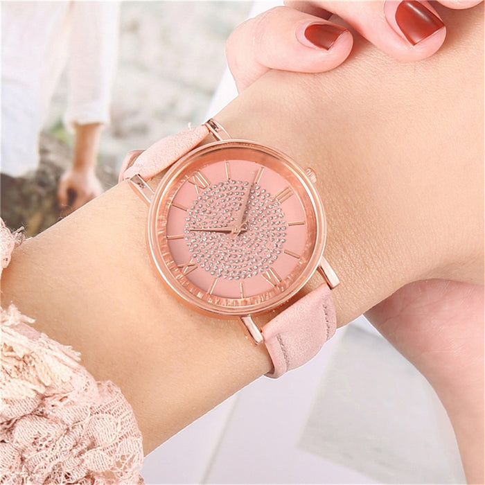 Luxury Watches Quartz  Watch Stainless Steel Dial Casual Bracele Watch