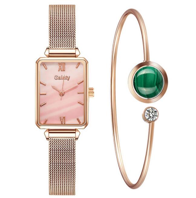 Reloj de pulsera para mujer con diamantes de imitación, romántico, cielo estrellado 