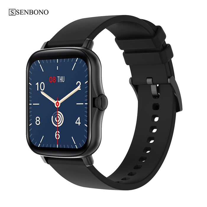 eThings SENBONO Smartwatch Men IP67 Waterproof Clock Sports Supports 1.7'' Fitness Tracker PK P8 Women Smartwatch for IOS Android - eZthings USA WE SORT ALL THE CRAZIEST GADGETS, GIZMOS, TOYS & TECHNOLOGY, SO YOU DON'T HAVE TO.