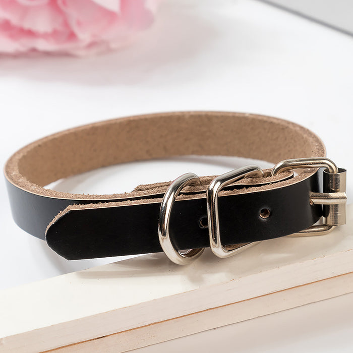 Pet Supplies Pure Leather Dog Collars Pure Leather Dog Collars Dog Chains