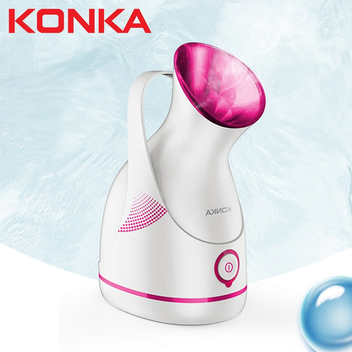 KONKA Facial steamer Large-capacity water tank 100ml Gentle and Deap cleaning face steamer Electric spa face steamer Whitening - eZthings USA WE SORT ALL THE CRAZIEST GADGETS, GIZMOS, TOYS & TECHNOLOGY, SO YOU DON'T HAVE TO.