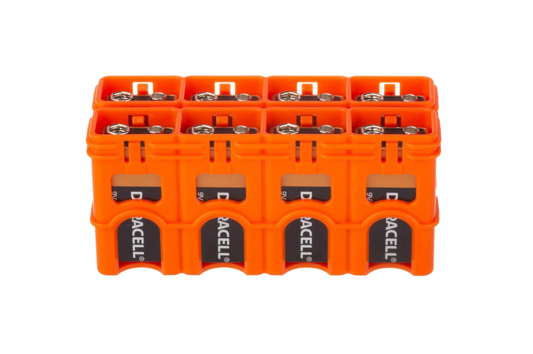 9V - 8 Pack (Orange)