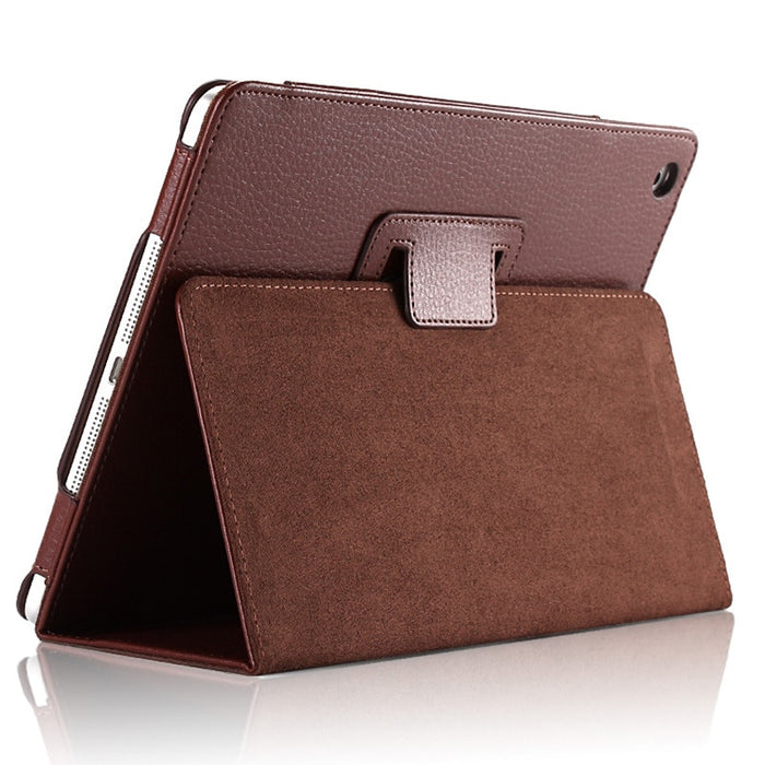 Para Apple ipad 2 3 4 funda Auto Flip Litchi PU Funda de cuero para nuevo ipad 2 ipad 4 soporte inteligente funda tipo libro