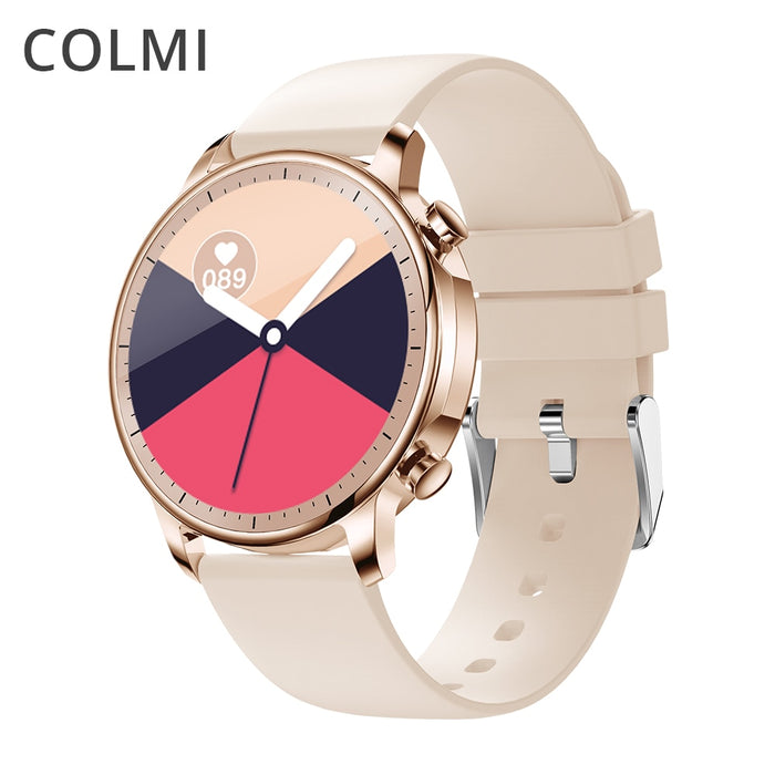 Reloj inteligente eThings COLMI V23 para mujer, rastreador de Fitness completamente táctil IP67, reloj inteligente resistente al agua con presión arterial, reloj inteligente para hombres 