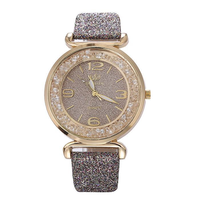 Reloj con mejores ventas, relojes de moda para mujer, relojes de pulsera de cuarzo de acero inoxidable con diamantes de imitación de cristal de lujo 