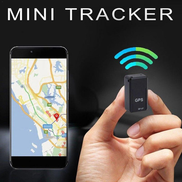 Mini GF07 GPRS localizador de rastreador GPS de coche dispositivo de seguimiento de grabación antipérdida Control de voz puede grabar