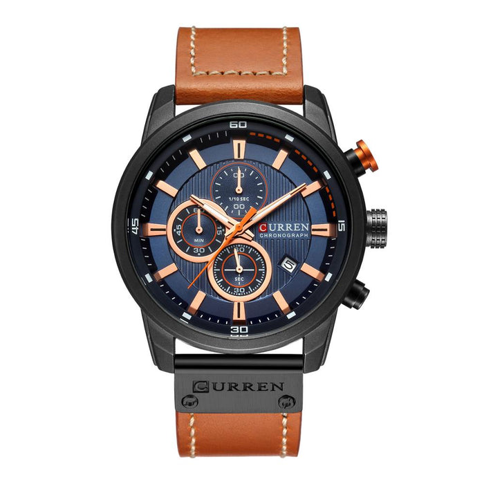 Reloj de marca superior para hombre, relojes con cronógrafo deportivo resistente al agua, relojes para hombre, reloj militar de lujo para hombre, reloj analógico de cuarzo