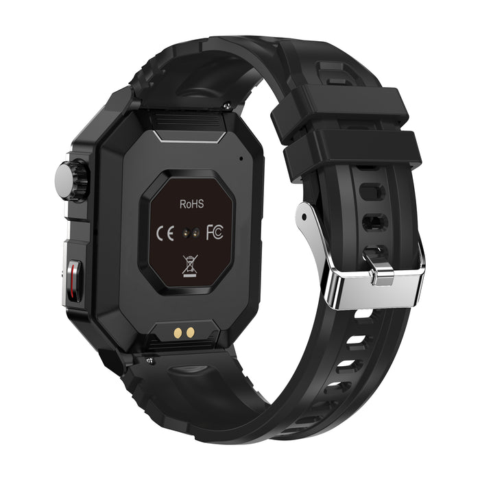 Reloj elegante de la llamada de voz de eThings GW55 HD Bluetooth con la supervisión multi del sueño del modo del deporte de NFC 