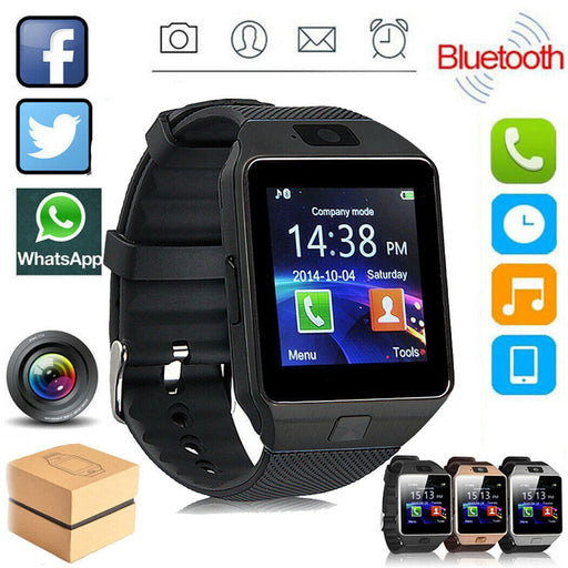 eThings DZ09 Smart Watch Bluetooth Children's Phone Watch Touch Screen Card Multi-Language Smart Wearable Call Upgrade - eZthings USA WE SORT ALL THE CRAZIEST GADGETS, GIZMOS, TOYS & TECHNOLOGY, SO YOU DON'T HAVE TO.