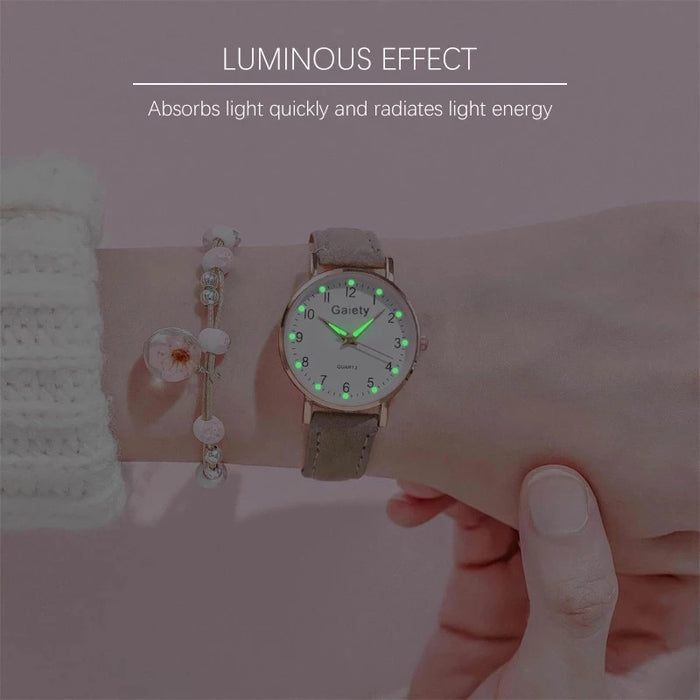 Women Watches Simple Vintage Small Watch Leather Strap Casual Sports Wrist Clock Dress Wristwatches Reloj mujer