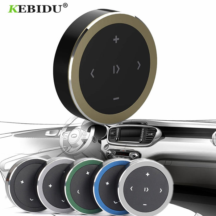 eThings Kebidu Wireless Bluetooth Media Steering Wheel Remote Control mp3 Music Play for Android IOS Smartphone Control Car Kit Styling - eZthings USA WE SORT ALL THE CRAZIEST GADGETS, GIZMOS, TOYS & TECHNOLOGY, SO YOU DON'T HAVE TO.