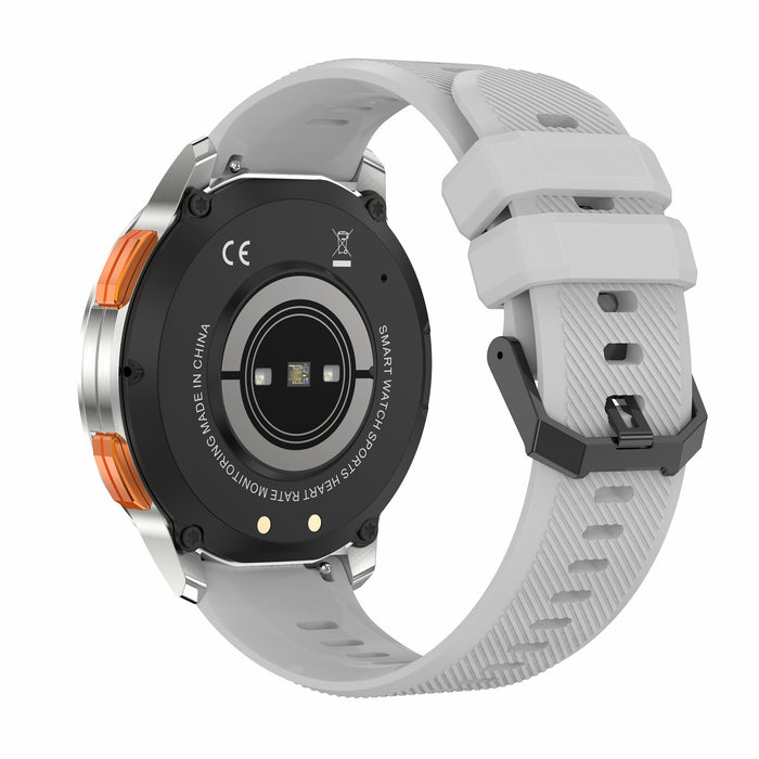 eThings AK59 smart watch HD AMLOED screen heart rate blood pressure blood oxygen health monitoring Bluetooth call