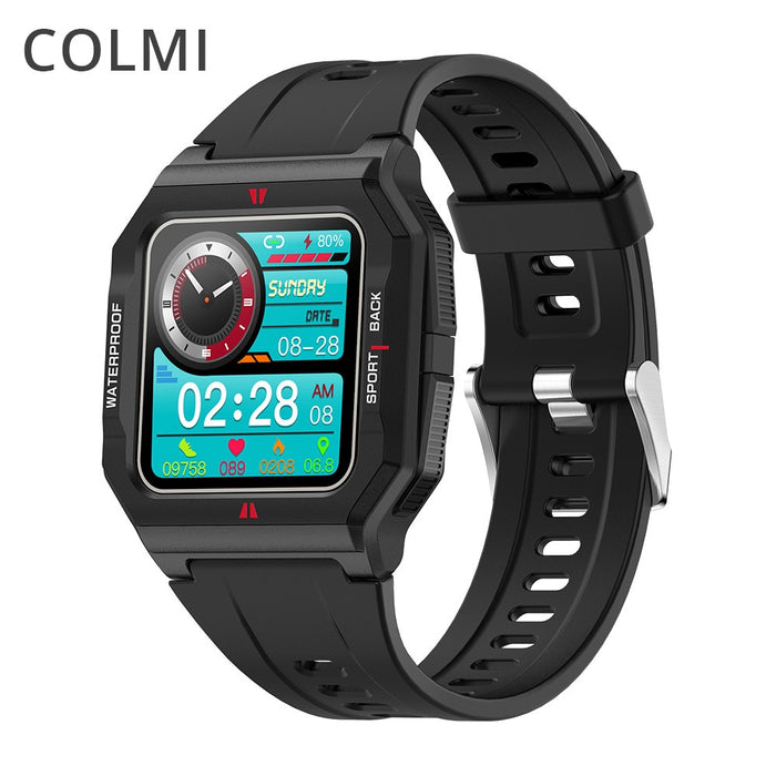 eThings COLMI P10 Smart Watch Men Full Touch Heart Rate Monitor IP67 Waterproof Fitness Tracker Neo Smartwatch for Xiaomi iOS Phone