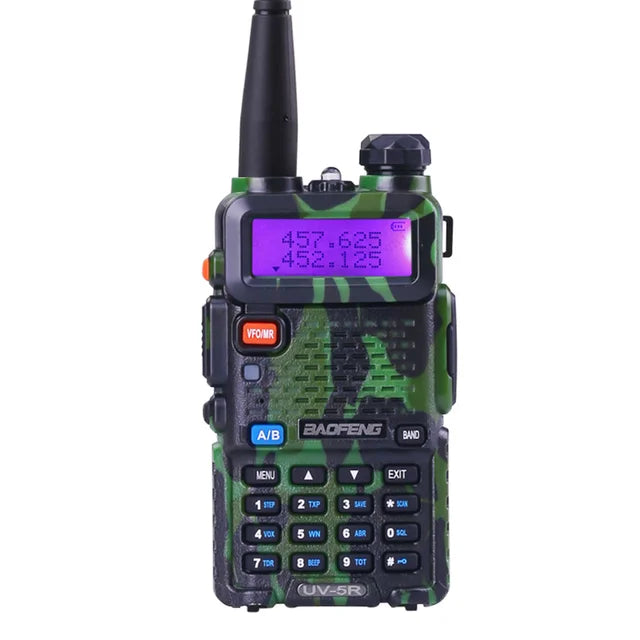 eThings BaoFeng UV-5R Walkie Talkie Professional CB Radio Baofeng UV5R Transceiver 128CH 5W VHF&UHF Handheld UV 5R For Hunting Radio - eZthings USA WE SORT ALL THE CRAZIEST GADGETS, GIZMOS, TOYS & TECHNOLOGY, SO YOU DON'T HAVE TO.