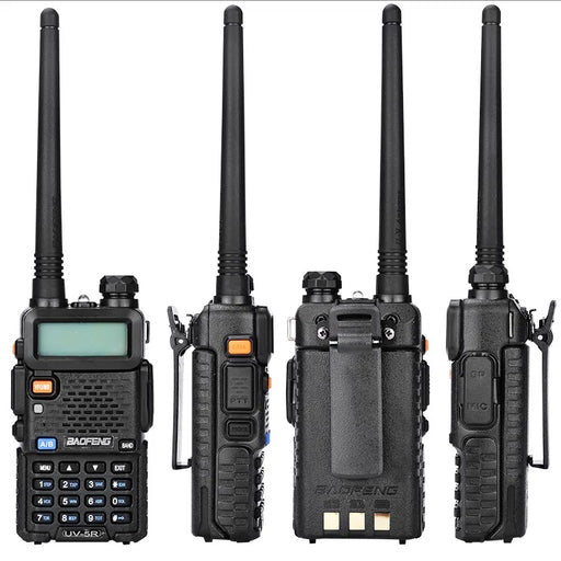 eThings BaoFeng UV-5R Walkie Talkie Professional CB Radio Baofeng UV5R Transceiver 128CH 5W VHF&UHF Handheld UV 5R For Hunting Radio - eZthings USA WE SORT ALL THE CRAZIEST GADGETS, GIZMOS, TOYS & TECHNOLOGY, SO YOU DON'T HAVE TO.