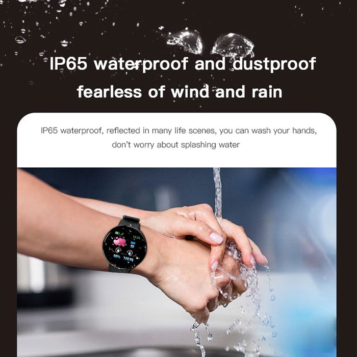 Bluetooth Smart Watch Men Blood Pressure Round Smartwatch Women Watch Waterproof Sport Tracker WhatsApp For Android Ios