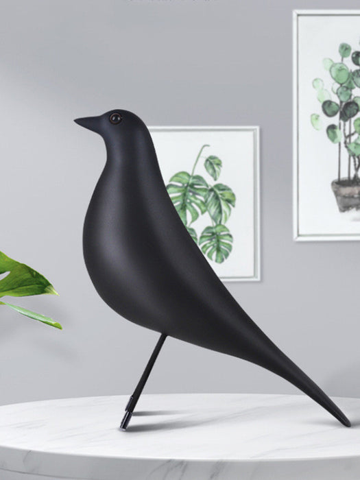 Ornaments Ins Soft Decoration Eames Bird Ornaments Resin Crafts Modern Minimalist Desktop Creative Home Decoration