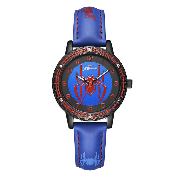 Reloj creativo de alta calidad del anime del estudiante del muchacho de la historieta de Marvel Spiderman