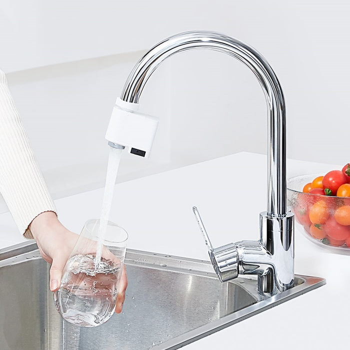 eThings Original Xiaomi Xiaoda grifo de ahorro de agua automático Sensor de grifo inteligente Dispositivo de ahorro de energía de agua infrarroja grifo de boquilla de cocina 