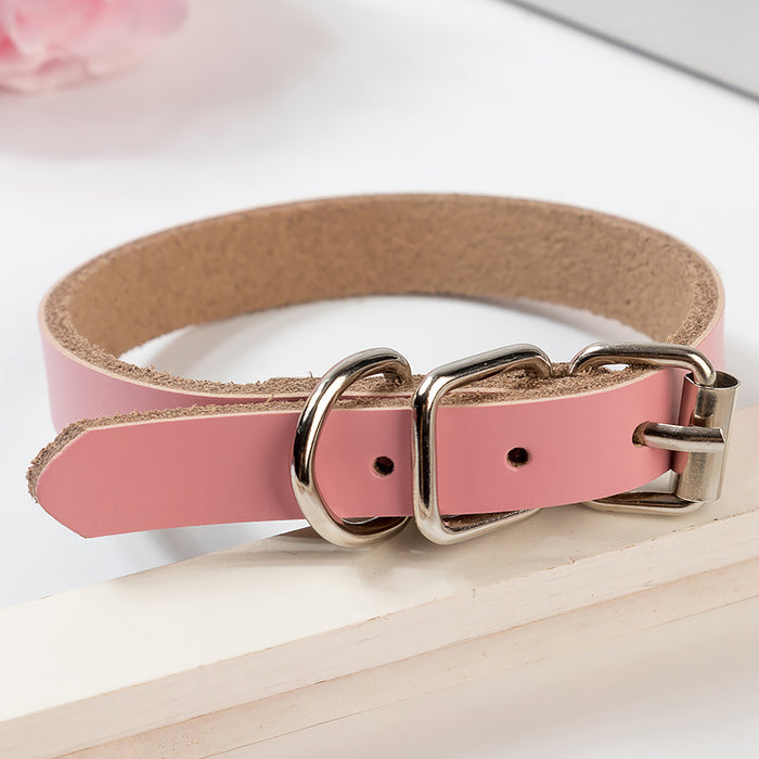 Pet Supplies Pure Leather Dog Collars Pure Leather Dog Collars Dog Chains