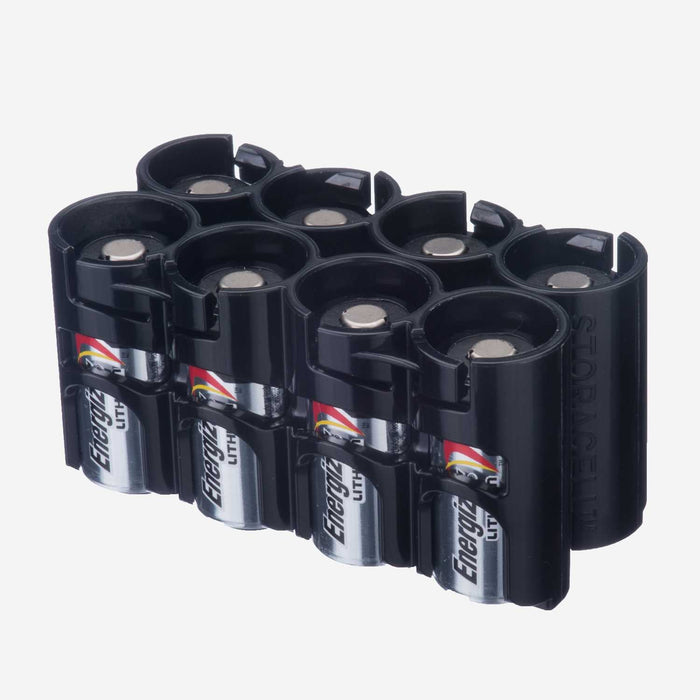 CR123 - 8 Pack (Black)