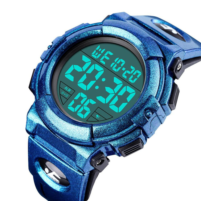 Reloj SKMEI 1258 Chrono para hombre, reloj deportivo de marca de lujo, reloj de pulsera electrónico Digital para hombre, relojes impermeables de 50M para hombre 1258