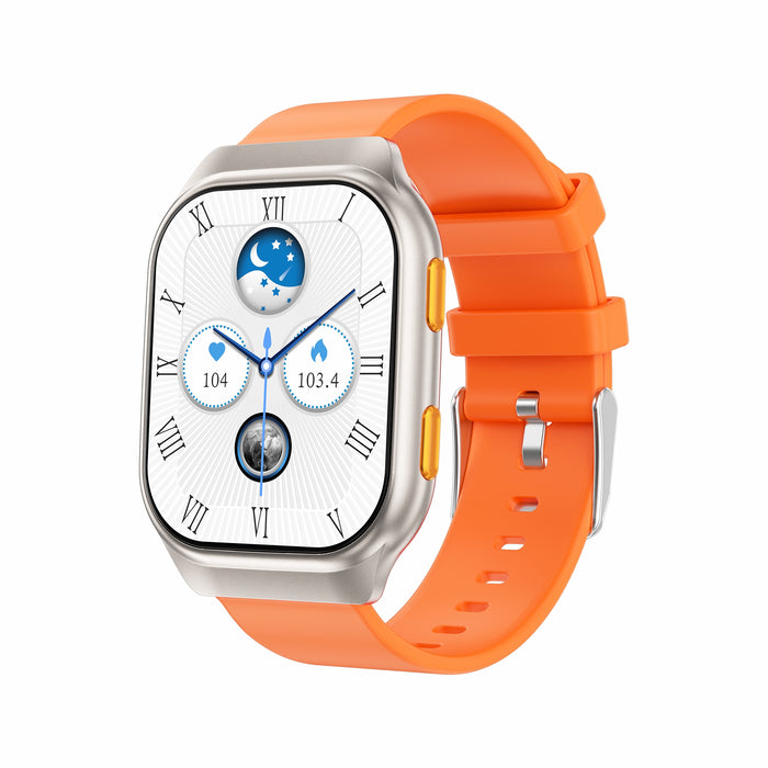eThings FW16E smart watch AMOLED screen mini game health monitoring Bluetooth call sports mode