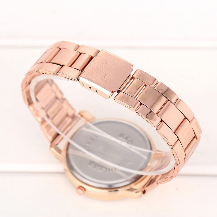 Venta Reloj de oro plateado para mujer, marca de lujo, gran oferta, relojes de pulsera para mujer, regalos para niña, reloj de cuarzo con diamantes de imitación de acero inoxidable completo