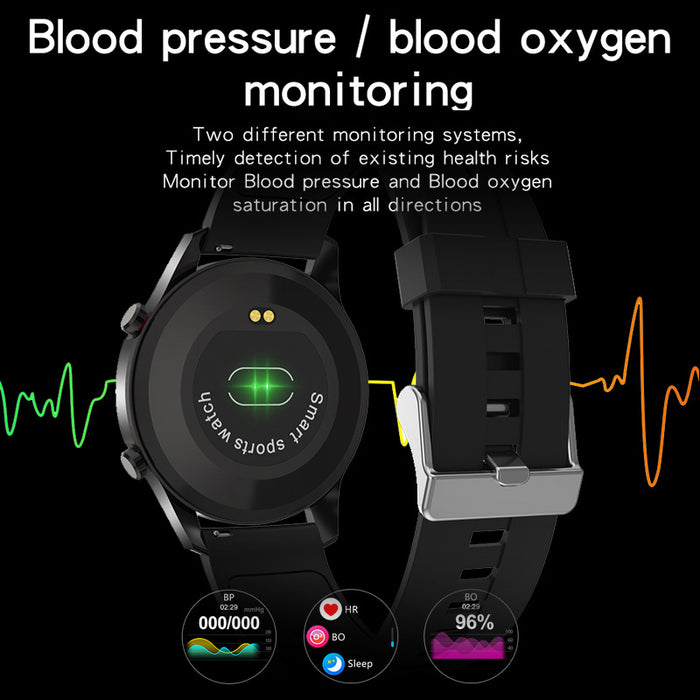 eZthings Multifunctional Smart Watch Heart Rate Blood Pressure Blood Oxygen Detection Sports Smart Bracelet