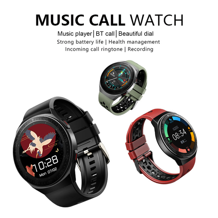 eZthings MT3 Smart Bracelet 8G Memory Independently Play Music Recording Bluetooth Call Long Battery Life Smart Watch