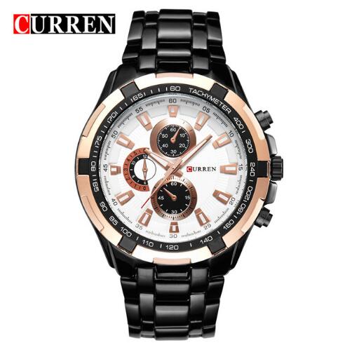 CURREN Watches Men quartz Sports  Waterproof Wristwatch