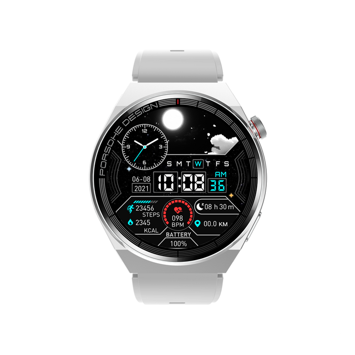 Reloj inteligente GS GT3 Pro, frecuencia cardíaca, presión arterial, monitoreo de oxígeno en sangre, pulsera deportiva Bluetooth 